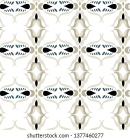  Decorative seamless pattern.