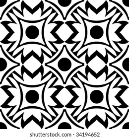 decorative seamless pattern