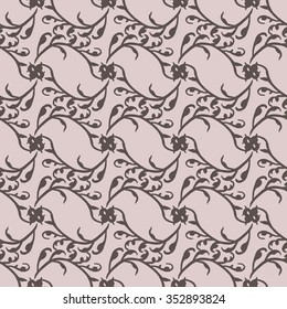 decorative seamless pattern