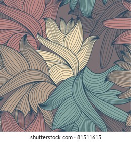 decorative seamless pattern