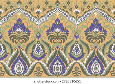 Patrón sin fisuras decorativo con detalles artísticos. Conveniente para la tela, el Fondo de pantalla, el papel de embalaje, el fondo interior, y los proyectos de diseño creativos.