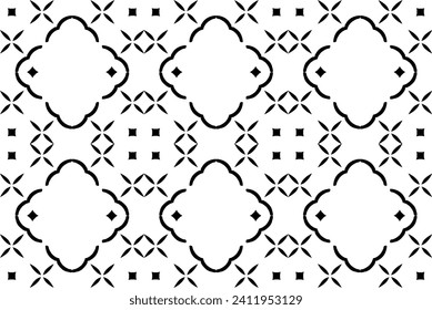 decorative seamless pattern background with openwork ornament 