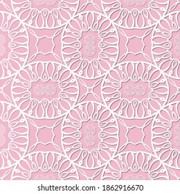 El diseño decorativo sin fisuras con hermosos diseños de textura abstracta se puede utilizar para fondos, motivos, textil casero, papeles pintados, telas, envoltura de regalo, plantillas. Papel De Diseño Para Scrapbook. Vector
