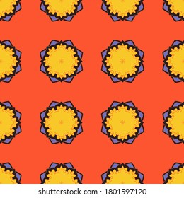 El diseño decorativo sin fisuras con hermosos diseños de textura se puede usar para fondos, motivos, textil doméstico, papeles pintados, telas, envoltura de regalo, plantillas. Papel De Diseño Para Scrapbook. Vector.