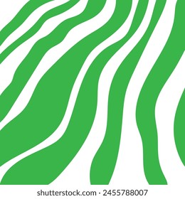 Decorative seamless pattern in doodle style. Blots in the form of drawn orange and green wavy lines on a white background.Texture for decoration and print.