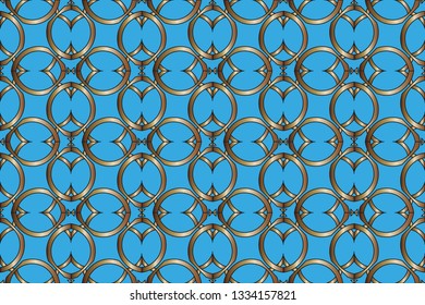 Decorative seamless pattern. Endless pattern for Wallpaper, textile, packaging, printing, Luxury vector 