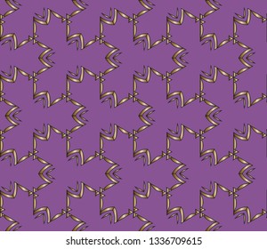 Decorative seamless pattern. Endless pattern for Wallpaper, textile, packaging, printing, interior,cloth. Traditional ethnic ornament for your design. 