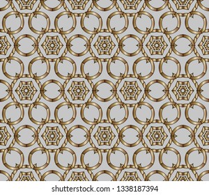 Decorative seamless pattern. Endless pattern for Wallpaper, textile, packaging, printing, Luxury vector 