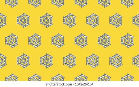 Decorative seamless pattern. Endless pattern for Wallpaper, textile, packaging, printing, interior, cloth. Traditional ethnic ornament for your design. 