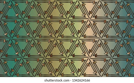 Decorative seamless pattern. Endless pattern for Wallpaper, textile, packaging, printing, interior, cloth. Traditional ethnic ornament for your design. 