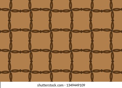 Decorative seamless pattern. Endless pattern for Wallpaper, textile, packaging, printing, cloth. Abstract texture. Traditional ethnic ornament for your design. Oriental style. Vector illustration, 