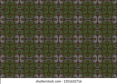Decorative seamless pattern. Endless pattern for Wallpaper, textile, packaging, printing, cloth. Abstract texture. Traditional ethnic ornament for your design. Oriental style. Vector illustration