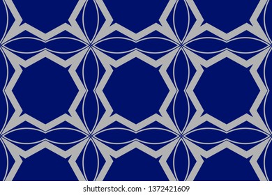 Decorative seamless pattern. Endless pattern for Wallpaper, textile, packaging, printing, interior, cloth. Traditional ethnic ornament for your design.,  Abstract classic golden pattern.  Vector.