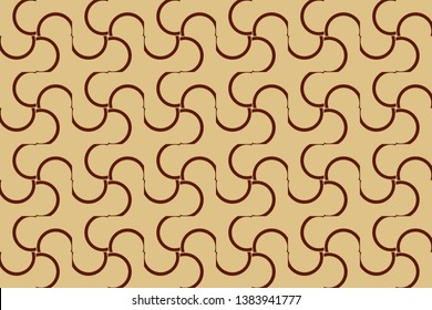 Decorative seamless pattern. Endless pattern for Wallpaper, textile, packaging, printing, Luxury vector 