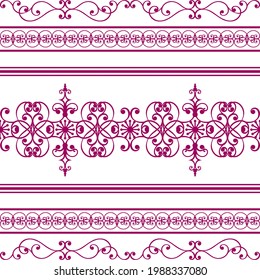 Patrón inquebrantable y decorativo. Ornamento decorativo étnico textil. Ideal para tejidos y textiles, papel pintado, embalaje o cualquier otra idea.