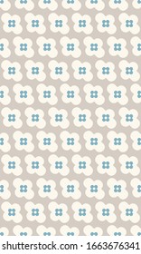 Decorative seamless pattern for fabric, wallpaper, packing. Vector illustration.