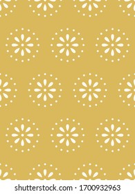 Decorative seamless pattern for fabric, wallpaper, packing. Vector illustration.