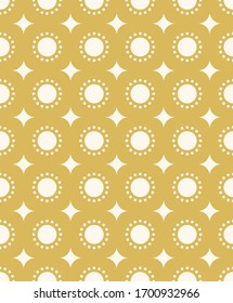 Decorative seamless pattern for fabric, wallpaper, packing. Vector illustration.