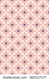 Decorative seamless pattern for fabric, wallpaper, packing. Vector illustration.