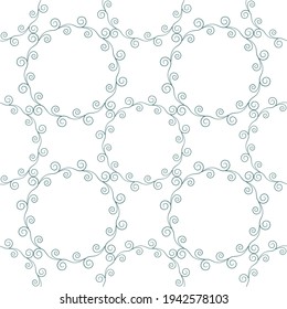 Decorative seamless pattern in floral style. An elegant element for an oriental style design. Lace design for fabrics, wallpaper, backdrops, wrappers, etc.