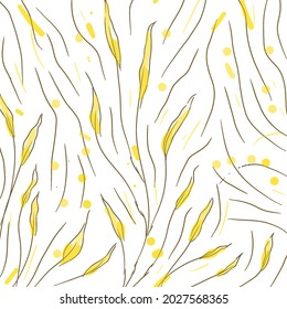 diseño de fondo vectorial de hoja seca