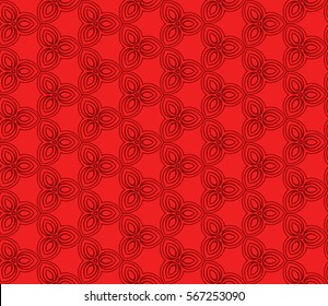 decorative seamless pattern. geometric ornament. Vector illustration. for design invitation, background, wallpaper
