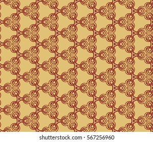 decorative seamless pattern. geometric ornament. Vector illustration. for design invitation, background, wallpaper