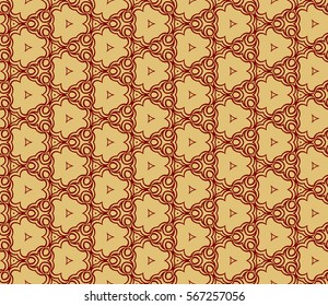 decorative seamless pattern. geometric ornament. Vector illustration. for design invitation, background, wallpaper