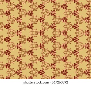decorative seamless pattern. geometric ornament. Vector illustration. for design invitation, background, wallpaper