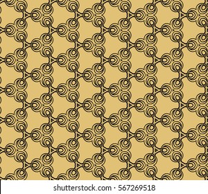 decorative seamless pattern. geometric ornament. Vector illustration. for design invitation, background, wallpaper