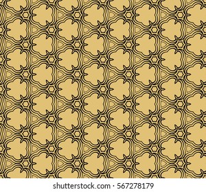 decorative seamless pattern. geometric ornament. Vector illustration. for design invitation, background, wallpaper