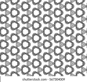 decorative seamless pattern. geometric ornament. Vector illustration. for design invitation, background, wallpaper