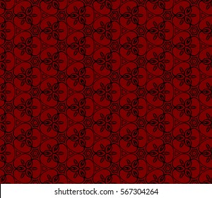 decorative seamless pattern. geometric ornament. Vector illustration. for design invitation, background, wallpaper