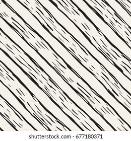 Decorative seamless pattern with hand drawn doodle lines. Hand painted grungy wavy stripes background. Trendy endless freehand texture 