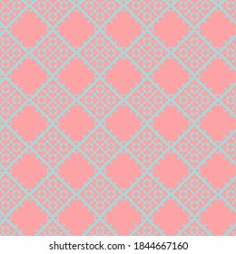 Decorative Seamless Pattern for Home Textile.. Repeating background. Monochrome surface design textile swatch, minimal all over print for wallpapers, fabrics, gift wrapping, templates. Vector.	