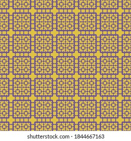 Decorative Seamless Pattern for Home Textile.. Repeating background. Monochrome surface design textile swatch, minimal all over print for wallpapers, fabrics, gift wrapping, templates. Vector.	
