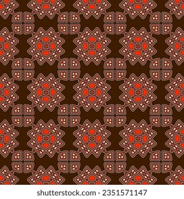 Decorativo Patrón sin costura para textiles domésticos. Resumen Los diseños de textura se pueden utilizar para fondos, motivos, textiles, fondos de escritorio, tejidos, plantillas. Papel De Diseño Para Scrapbook. Vector.