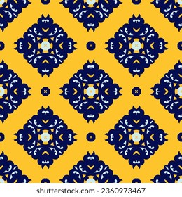 Decorative Seamless Pattern for Home Textile. Abstract Texture Designs can be used for Backgrounds, Motifs, Textile, Wallpapers, Fabrics, Templates. Design Paper For Scrapbook. Vector.