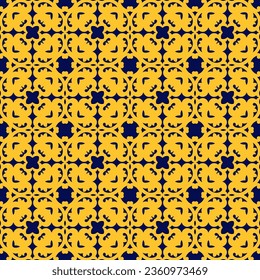 Decorative Seamless Pattern for Home Textile. Abstract Texture Designs can be used for Backgrounds, Motifs, Textile, Wallpapers, Fabrics, Templates. Design Paper For Scrapbook. Vector.