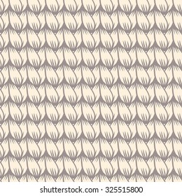 decorative seamless pattern knitted