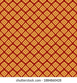 Decoración impecable de estilo lujoso. La silueta de lúpulo estilizada. Para el fondo de la web, diseño de tela y papel pintado