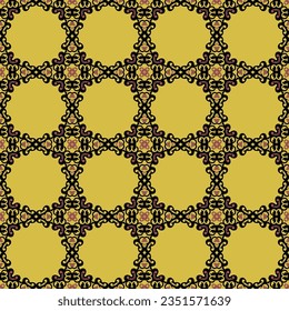 Decorative seamless pattern with plant texture designs can be used for backgrounds, motifs, textile, wallpapers, fabrics, gift wrapping, templates. Design Paper For Scrapbook. Vector.