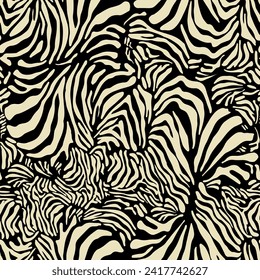 
Decorative seamless pattern. Repeating background. Tileable wallpaper print.