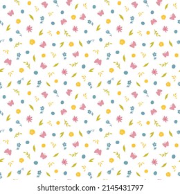 Decorative seamless pattern. Simple abstract shape. Colored vector illustration for printing, decoration, textile, branding design