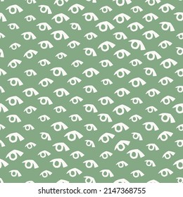Decorative seamless pattern. Simple abstract shape. Colored vector illustration for printing, decoration, textile, branding design