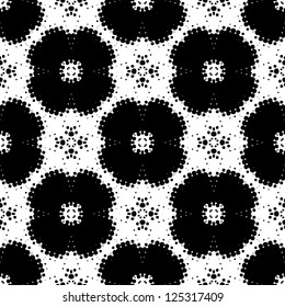 Decorative seamless pattern, vector