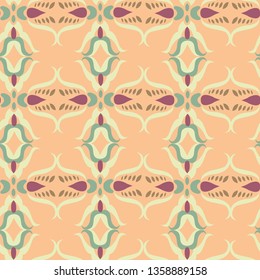 Decorative seamless pattern. Vector.