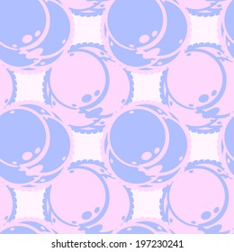 Decorative seamless pattern. Vector.