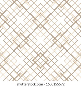 Decorative seamless pattern vector of different geometric forms. Abstract pattern for design cards, invitations, wallpaper, wrapping paper, packaging. Square, rhombus, triangle, line. 