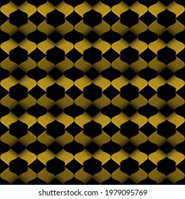 Decorative seamless pattern. Vector graphic.	